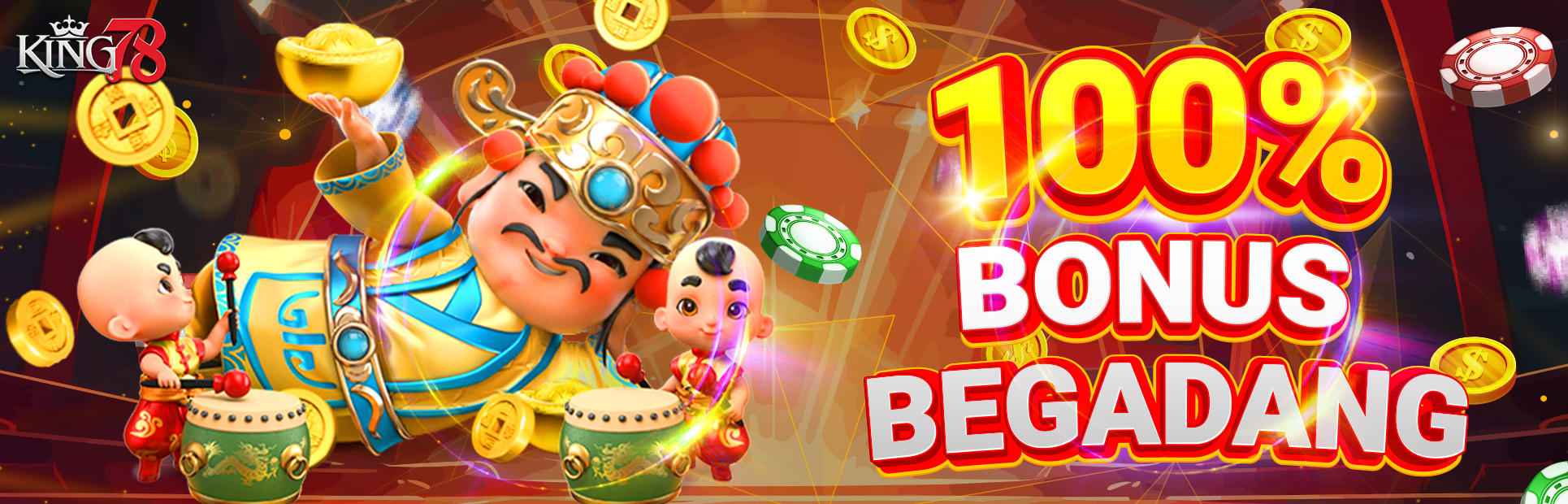 BONUS BERGADANG 100%